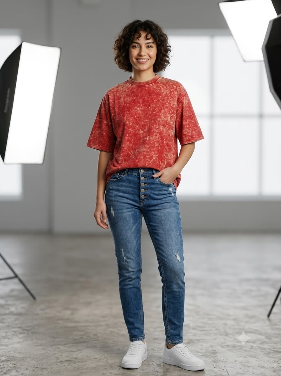 Acid Wash -Over Size-Unisex