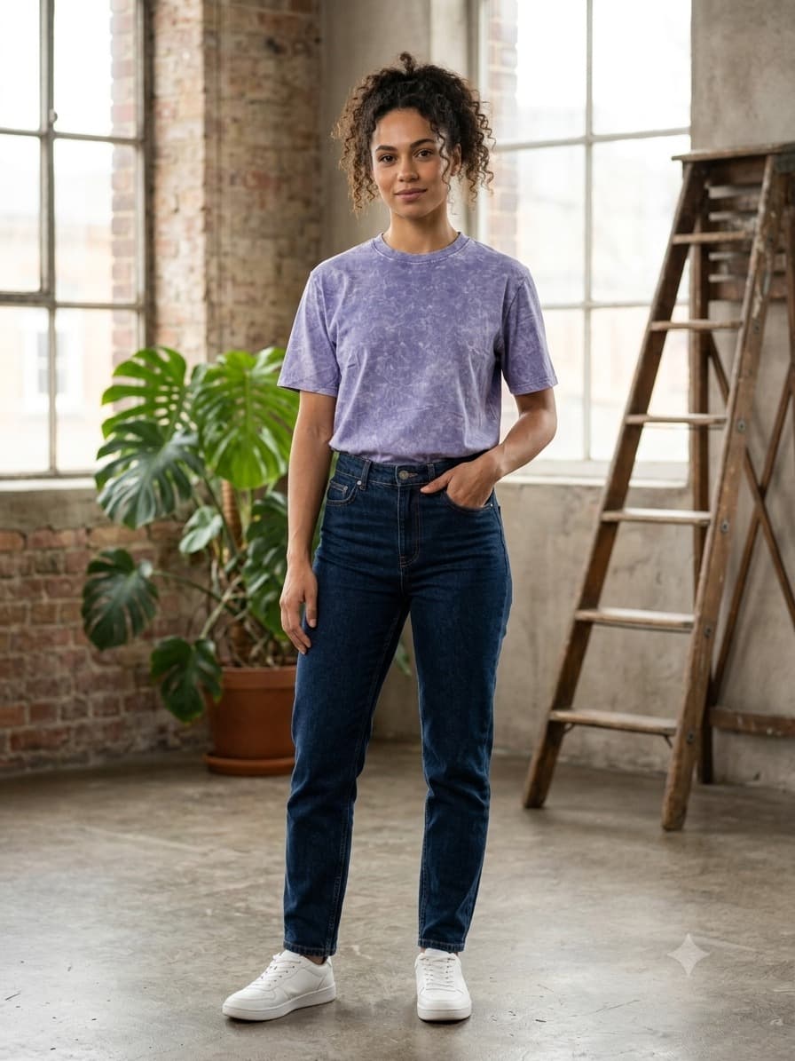 Acid Wash -Over Size-Unisex